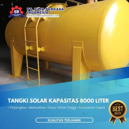 Tangki Solar kapasitas 8000 Liter